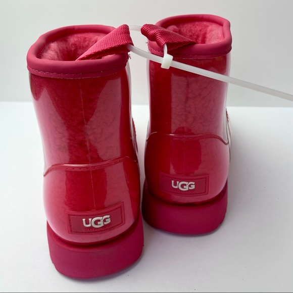 NWT UGG Clear Mini Boot — Pink - Picture 6 of 8